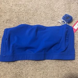 SIZE L ROYAL BLUE xilaharation bathing suit top
